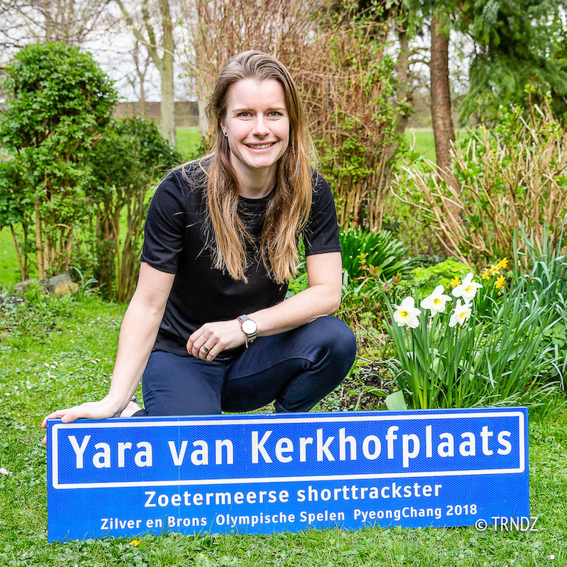 Waar komt de Yara van Kerkhofplaats in Zoetermeer?